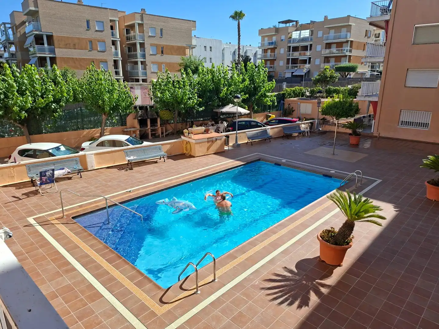 Piscina de Apartamento en venta en El Vendrell con Aire acondicionado, Jardín privado y Terraza