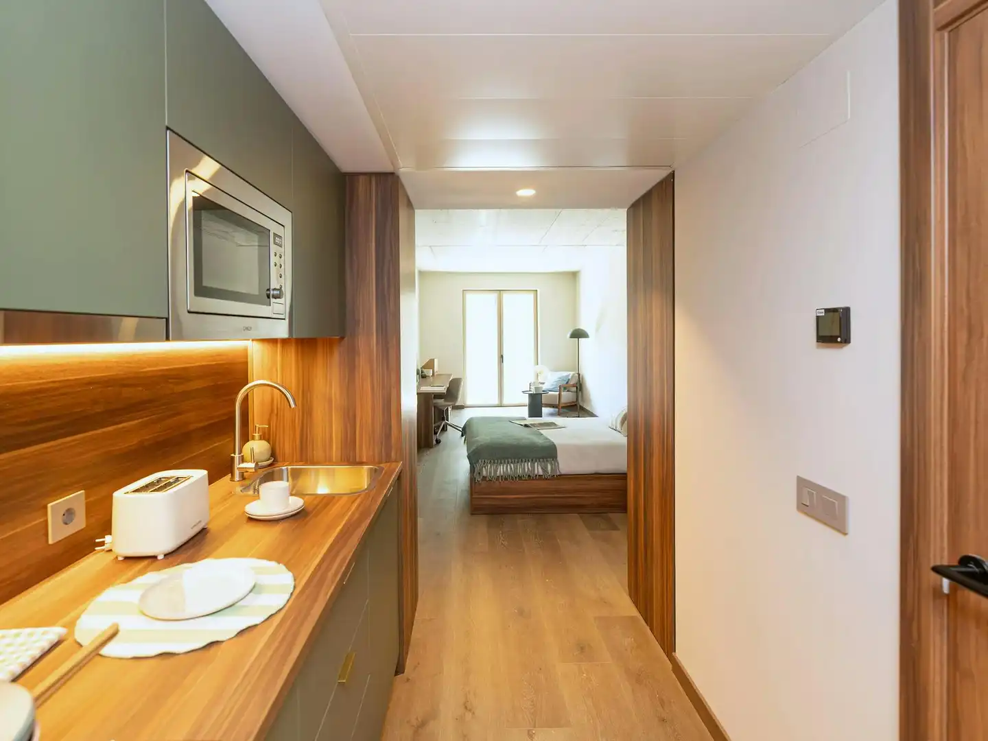 Schlafzimmer von Gebäude zur Miete in Barcelona