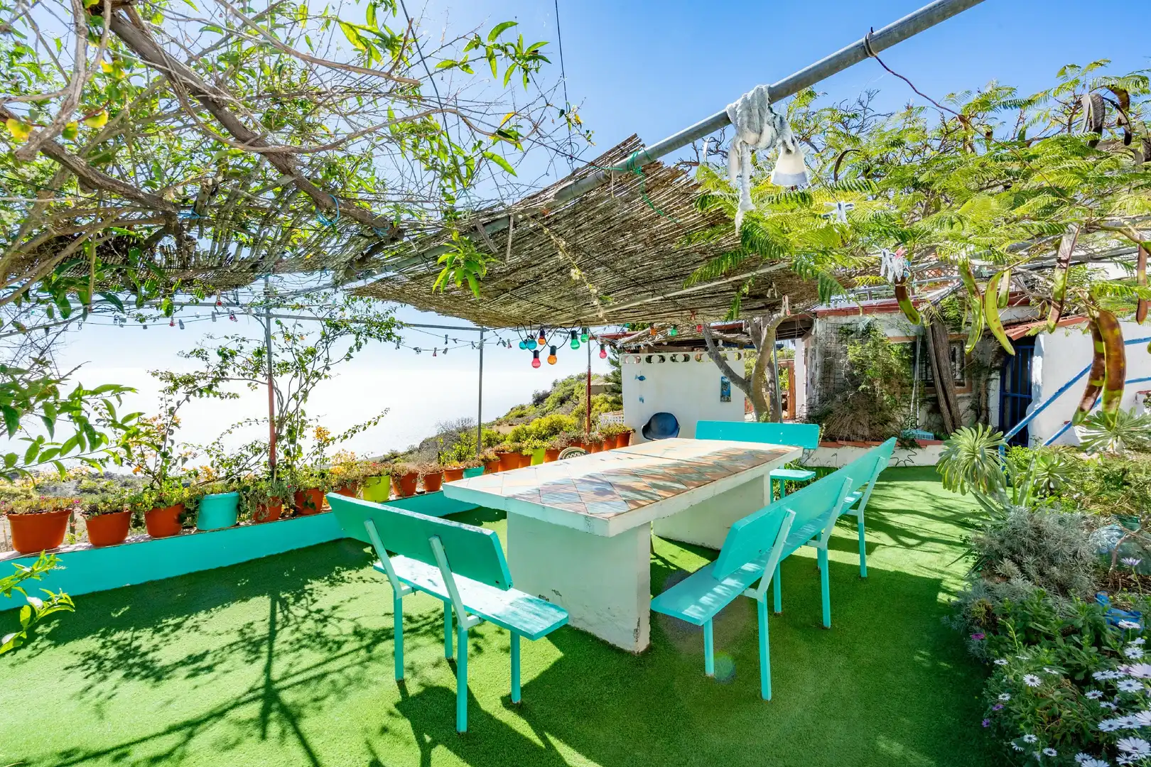 Terrassa de Finca rústica en venda en Güímar amb Jardí privat, Terrassa i Moblat
