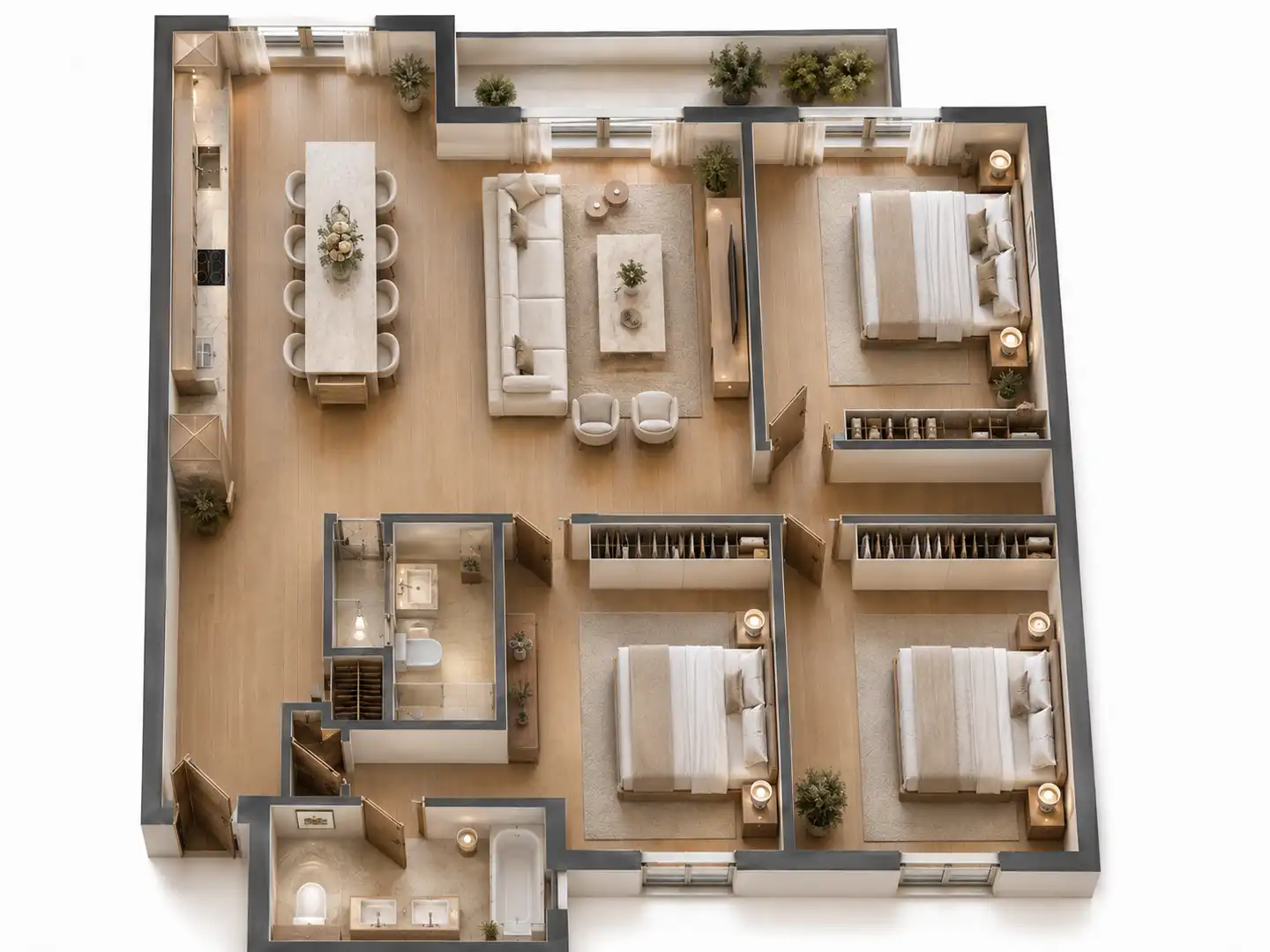 Piso en venta en Madrid con Terraza y Trastero