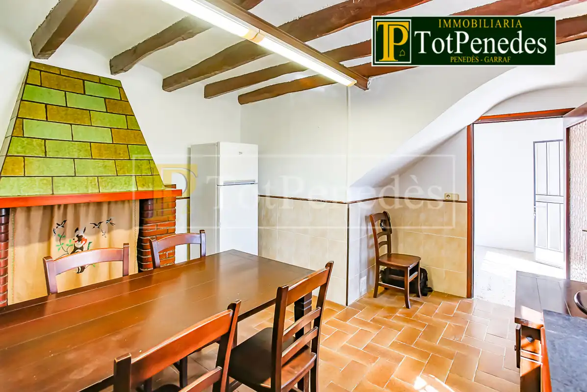 Cocina de Finca rústica en venta en Sant Martí Sarroca con Jardín privado, Trastero y Lavadora