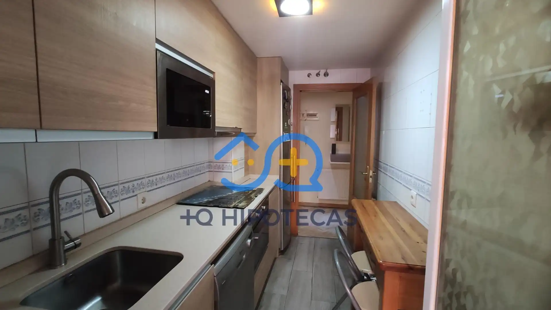 Kitchen of Flat for sale in Humanes de Madrid  with Parquet flooring, Storage room and Balcony