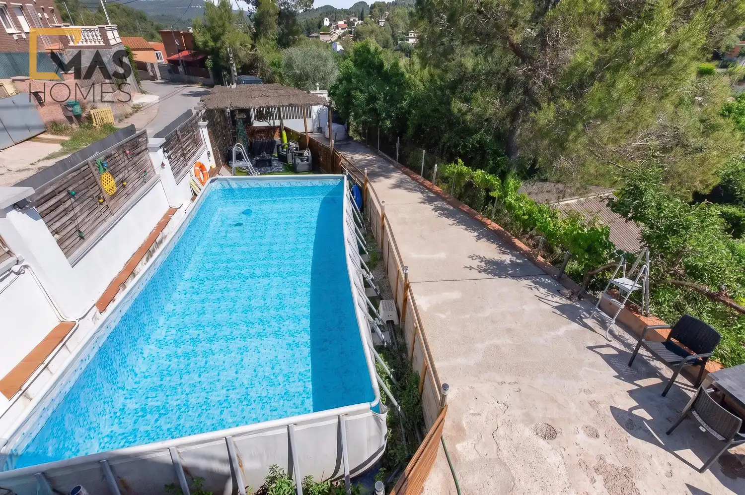 Piscina de Casa o xalet en venda en Vacarisses amb Aire condicionat, Calefacció i Jardí privat
