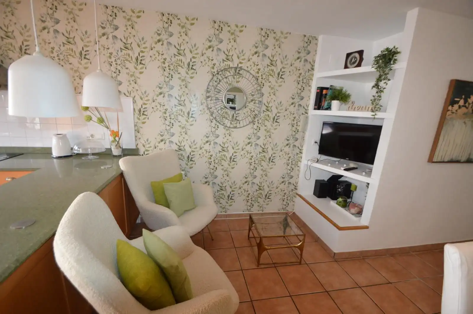 Wohnzimmer von Country house zum Verkauf in Vinaròs mit Klimaanlage, Heizung und Terrasse