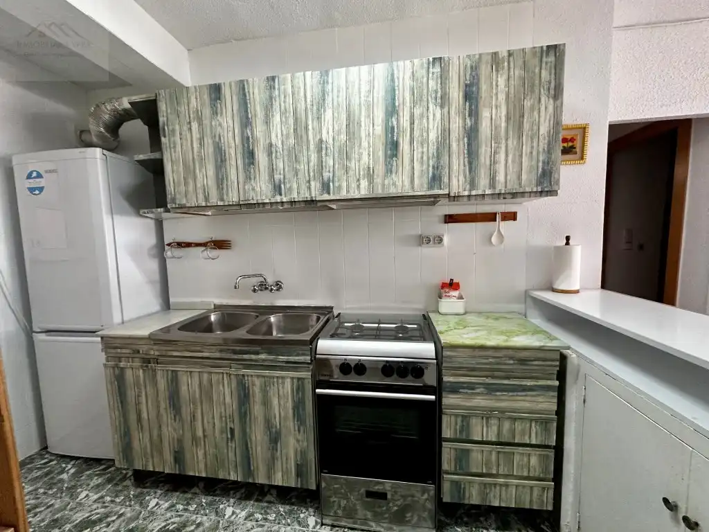 Kitchen of Flat for rent in Mazarrón  with Air Conditioner, Terrace and Furnished