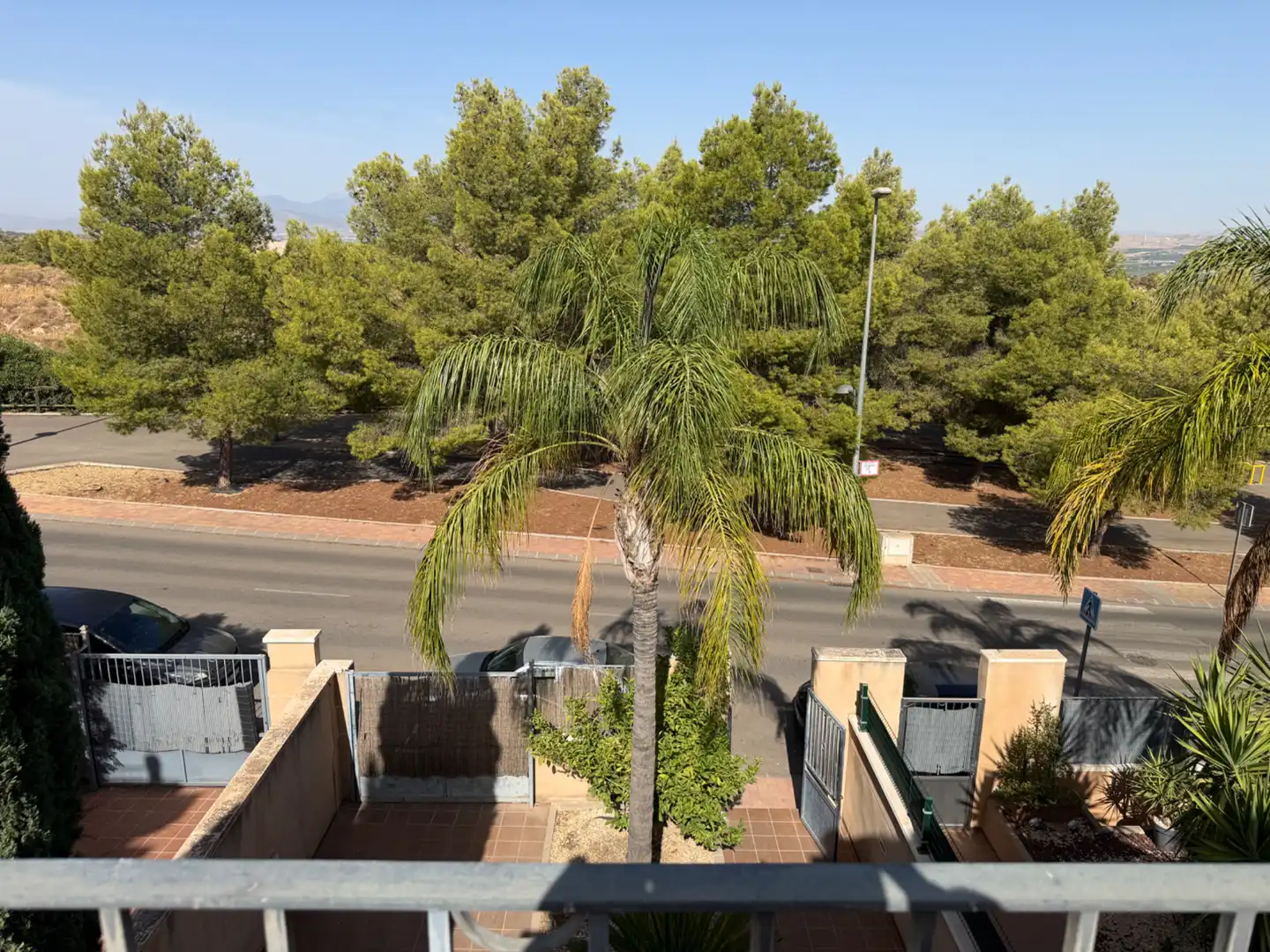 Vista exterior de Casa adosada en venta en Murcia con Aire acondicionado, Calefacción y Jardín privado