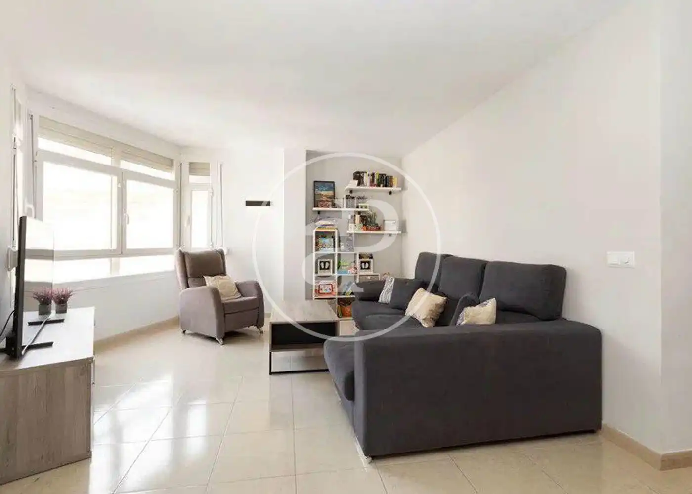 Sala d'estar de Pis en venda en  Palma de Mallorca amb Aire condicionat, Calefacció i Moblat