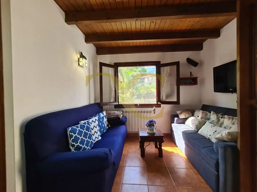 Sala d'estar de Casa o xalet en venda en Peñamellera Alta amb Calefacció, Jardí privat i Terrassa