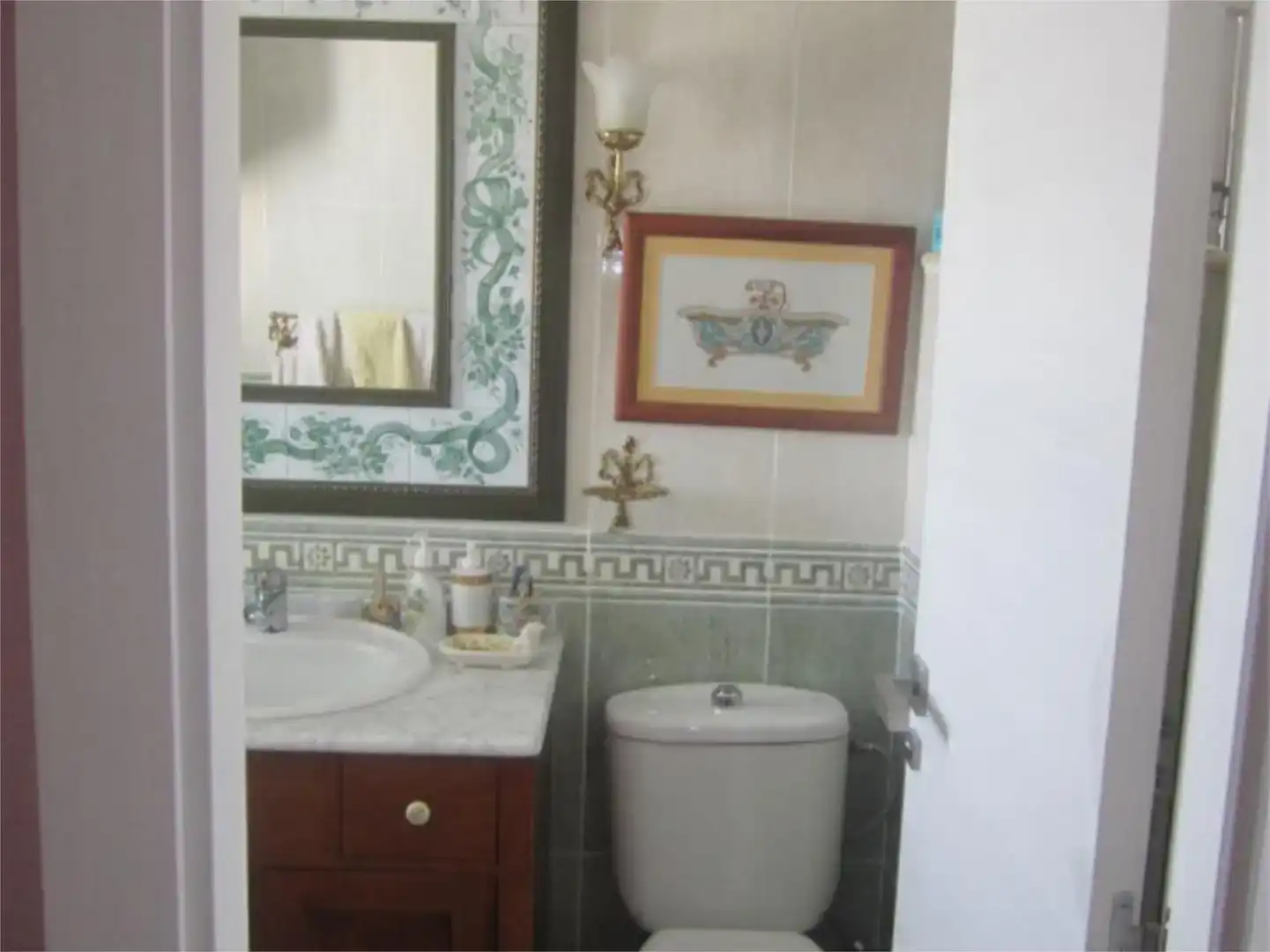 Bathroom of Apartments for rent in Puçol  with Air Conditioner, Swimming Pool and Balcony
