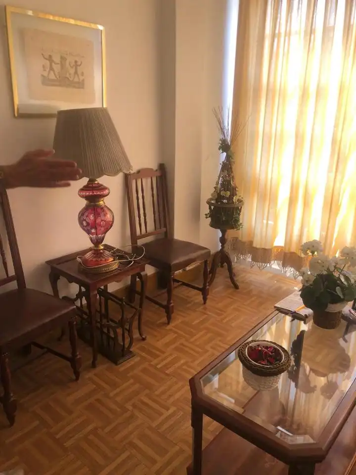 Sala de estar de Piso en venta en Santiago de Compostela  con Calefacción y Amueblado