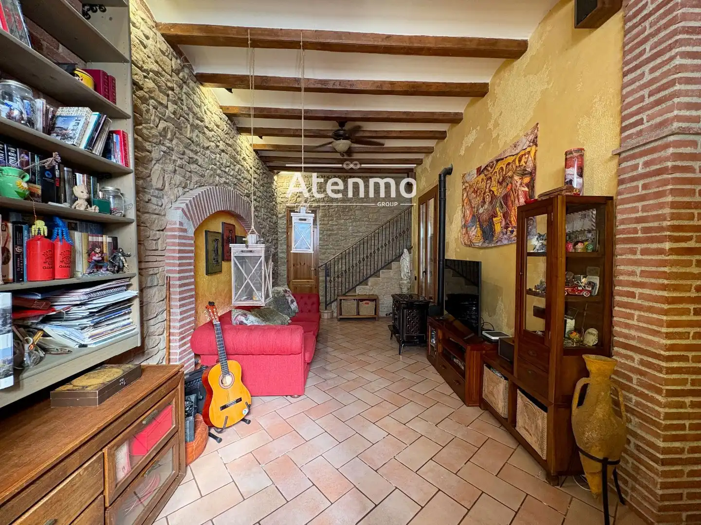Living room of Houses for sale in Barcelona  with Terrace