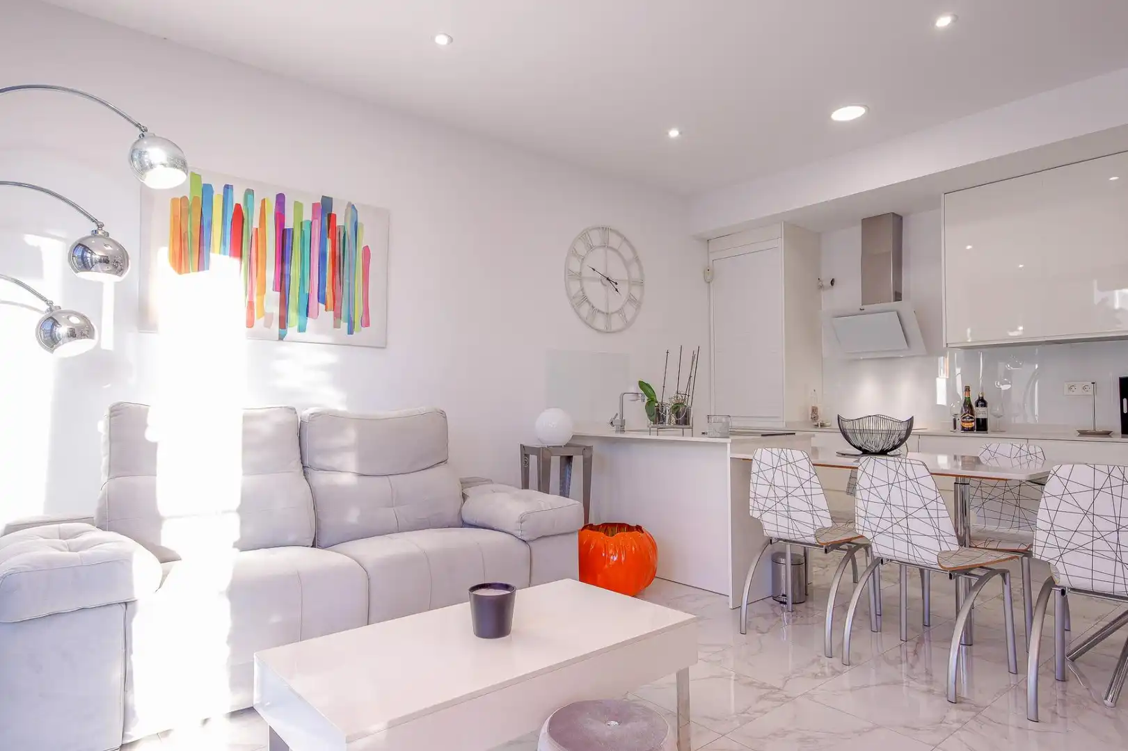 Living room of Houses for rent in San Javier  with Air Conditioner, Heating and Private garden