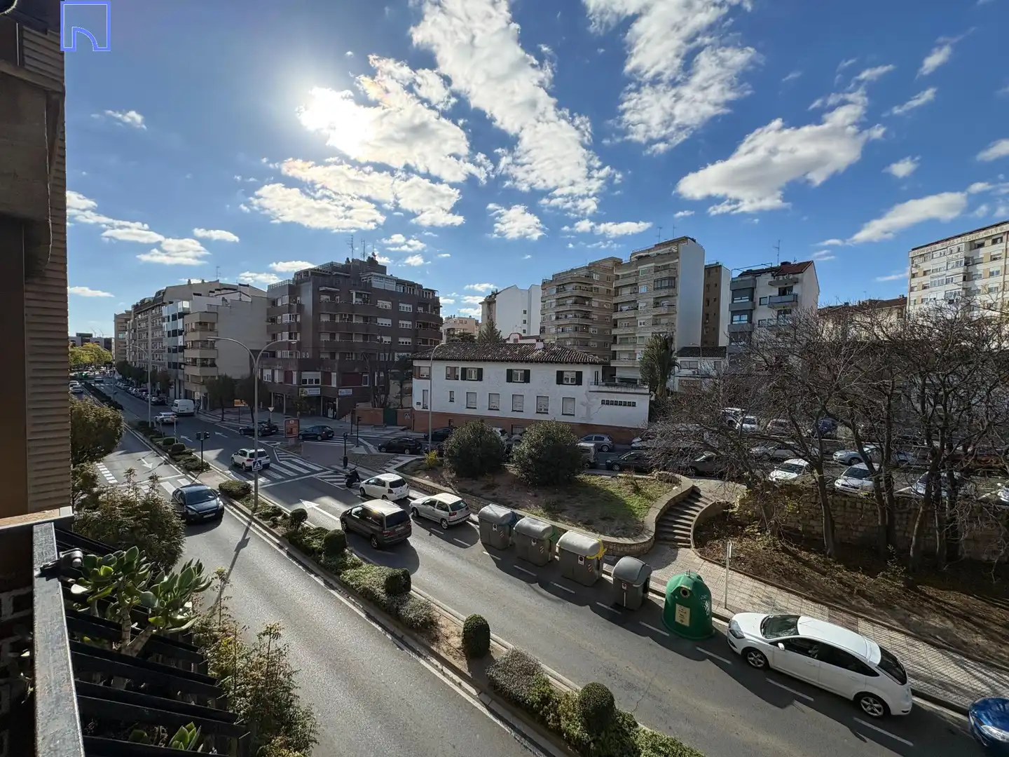 Vista exterior de Piso en venta en Tudela con Aire acondicionado, Calefacción y Parquet