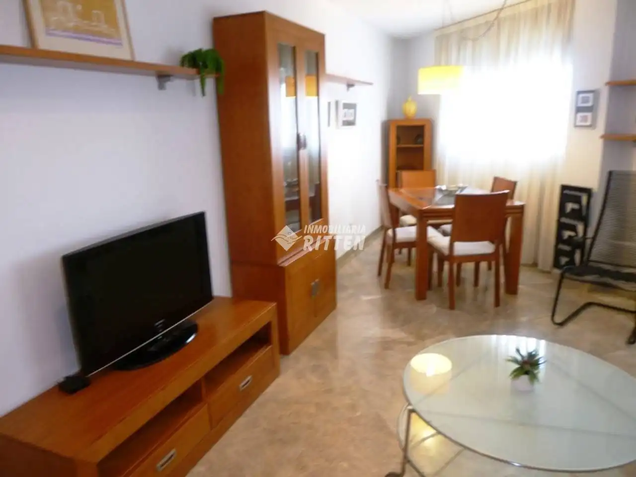 Sala de estar de Piso de alquiler en Cartagena con Aire acondicionado, Calefacción y Terraza