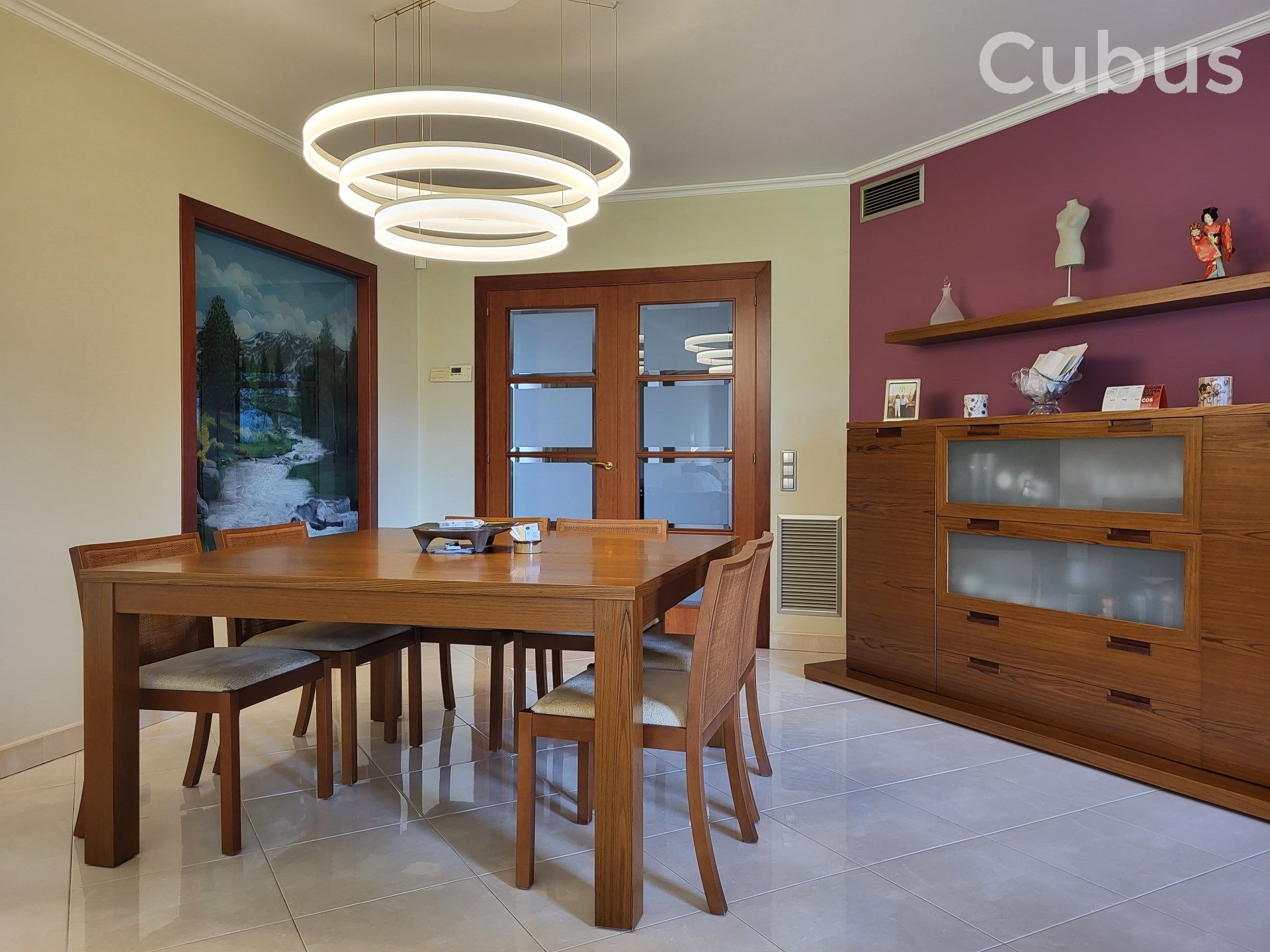 Dining room of House or chalet for sale in Les Preses  with Air Conditioner, Heating and Terrace