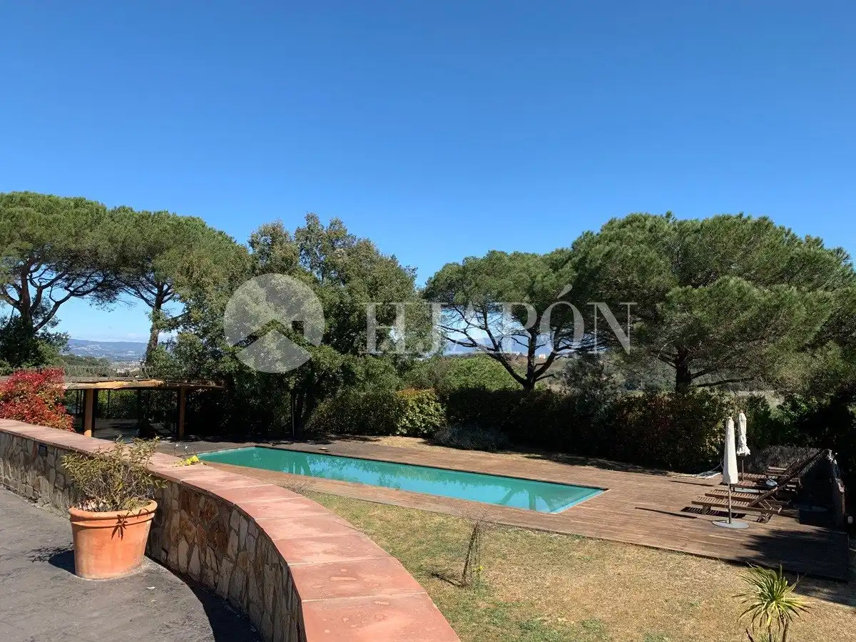 Jardí de Casa o xalet en venda en Vallromanes amb Calefacció, Jardí privat i Terrassa