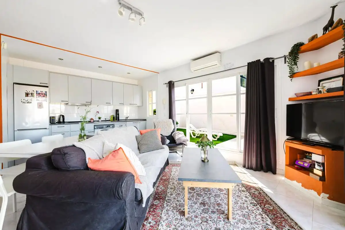 Living room of Houses for sale in Málaga  with Air Conditioner, Heating and Private garden