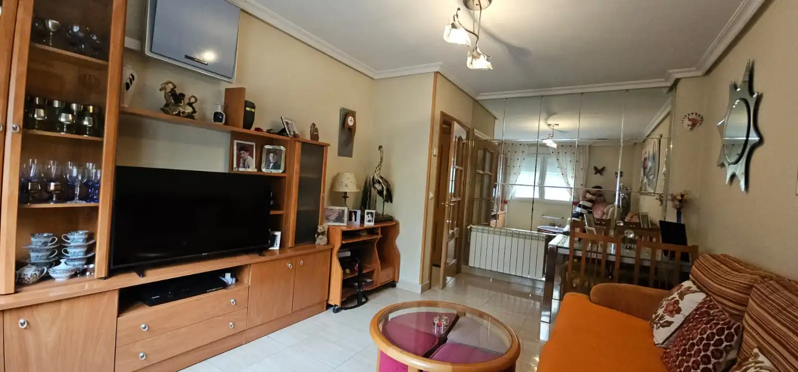 Sala de estar de Piso en venta en Puertollano con Calefacción y Amueblado