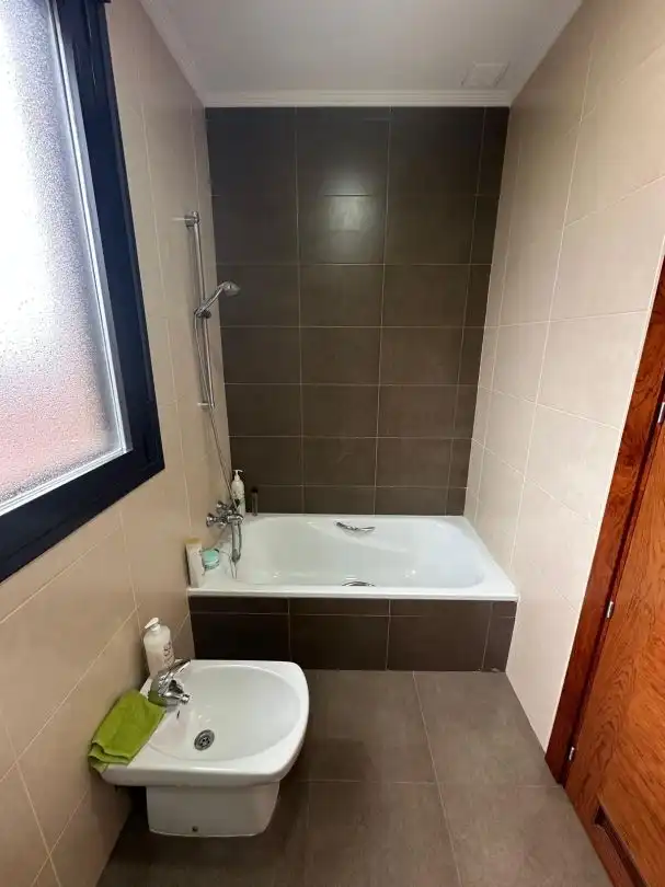 Baño de Casa o chalet en venta en Elburgo / Burgelu con Calefacción, Jardín privado y Terraza