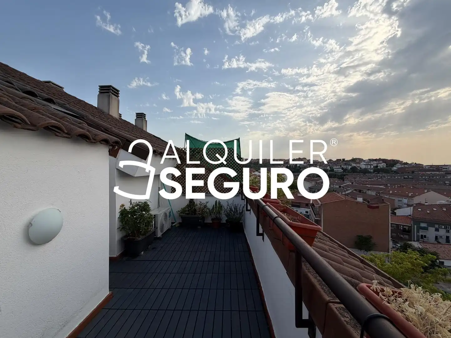Terraza de Piso de alquiler en Arganda del Rey con Aire acondicionado y Terraza