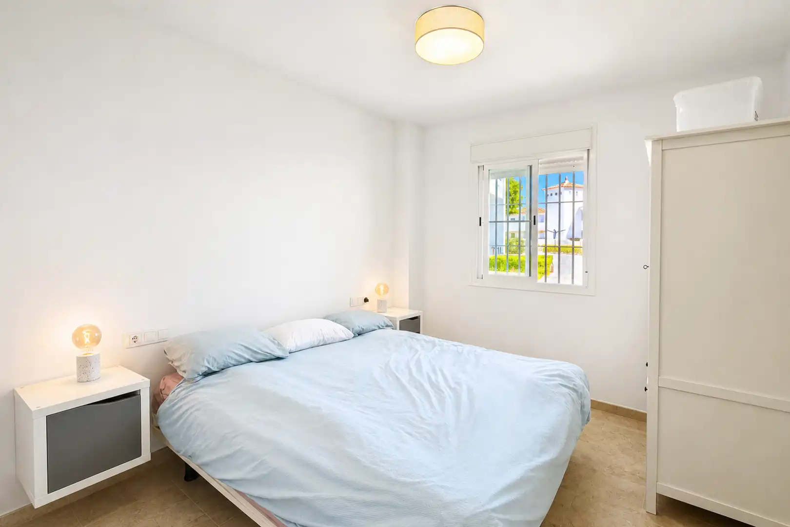 Bedroom of Ground floor for sale in Manilva  with Air Conditioner, Terrace and Swimming Pool