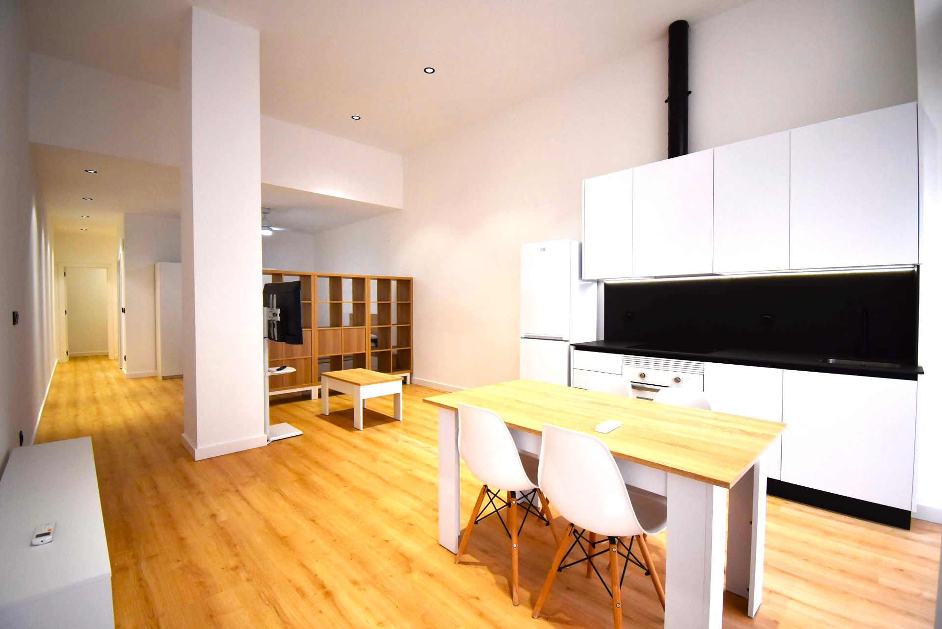 Kitchen of Flat to rent in Elda  with Air Conditioner, Furnished and Oven