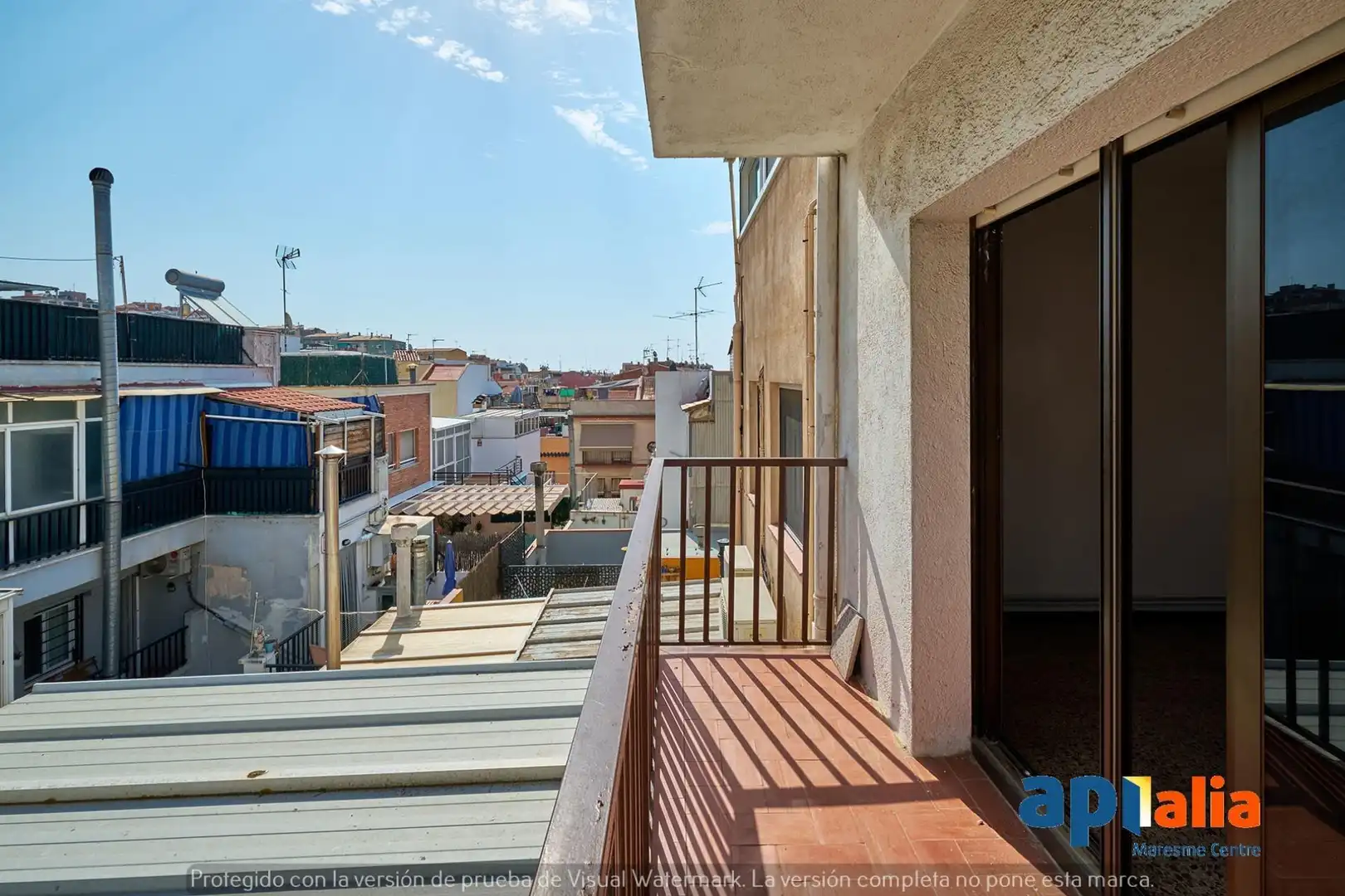 Balcony of Houses for sale in Mataró  with Heating, Terrace and Storage room