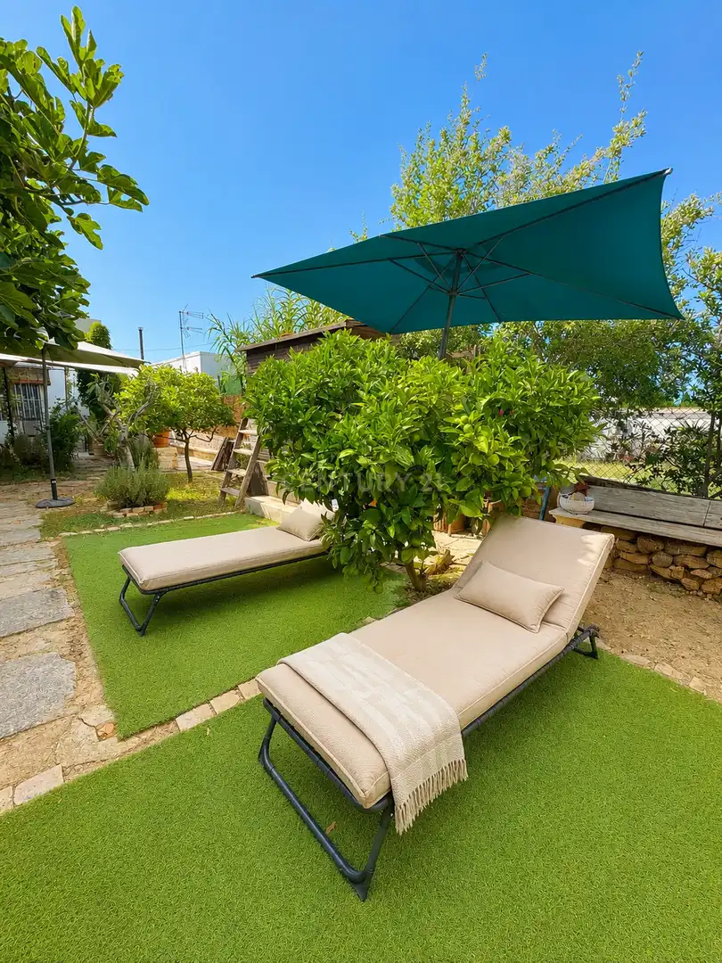 Terrassa de Casa adosada en venda en Eivissa amb Jardí privat, Traster i Piscina