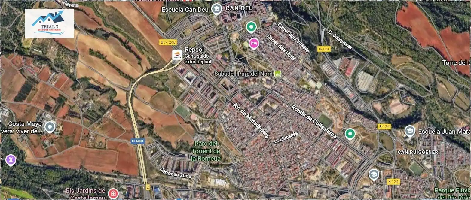 Vista exterior de Pis en venda en Sabadell amb Balcó