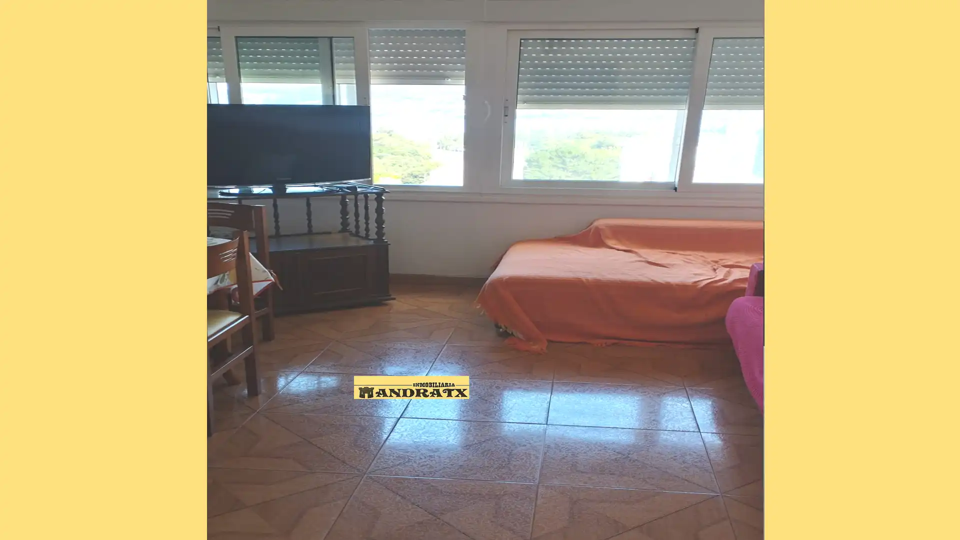 Schlafzimmer von Wohnung zur Miete in Ferrol mit Möbliert