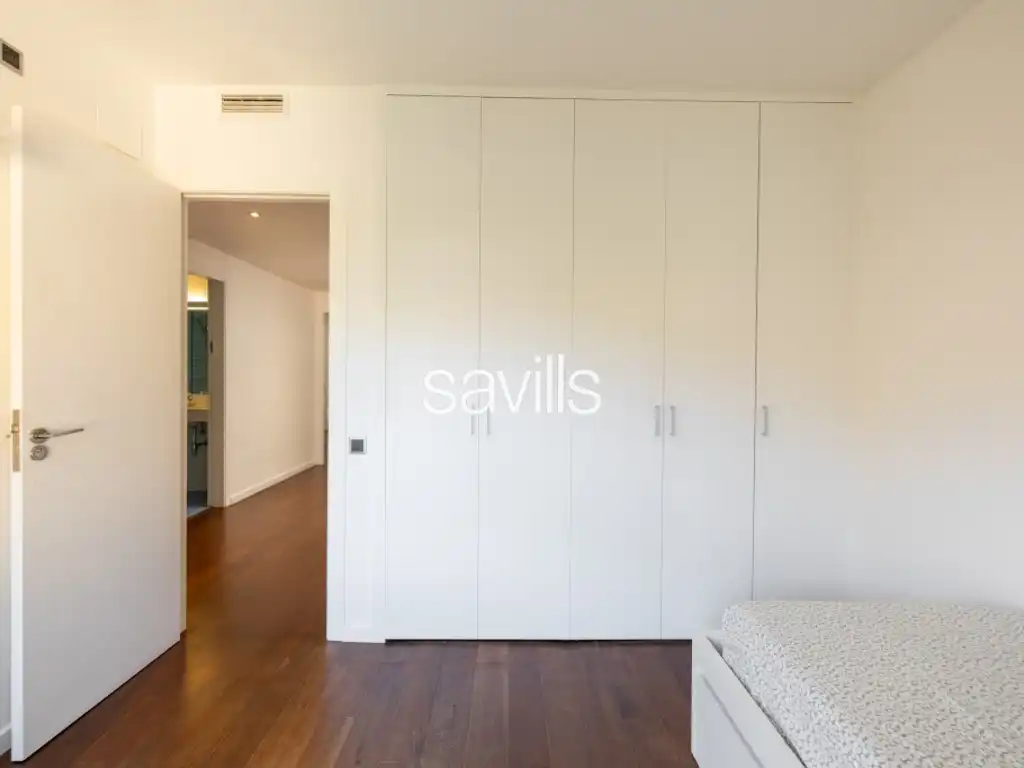 Schlafzimmer von Haus oder Chalet zur Miete in Barcelona mit Privatgarten und Schwimmbad