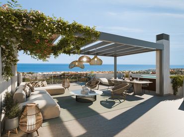Penthouse mit Pool zum Verkauf in Doña Julia Golf