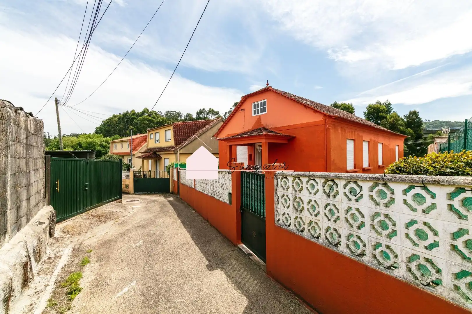 Vista exterior de Casa o chalet en venta en Vigo  con Calefacción, Jardín privado y Trastero