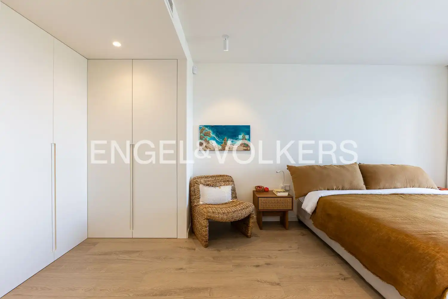 Bedroom of Flat for sale in Pedreguer  with Air Conditioner, Heating and Private garden