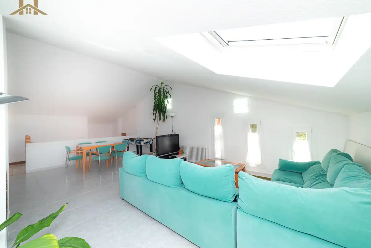 Sala d'estar de Casa o xalet en venda en Galapagar amb Aire condicionat, Calefacció i Piscina