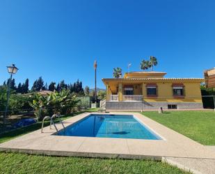 Garden of House or chalet for sale in Málaga Capital  with Air Conditioner, Swimming Pool and Balcony