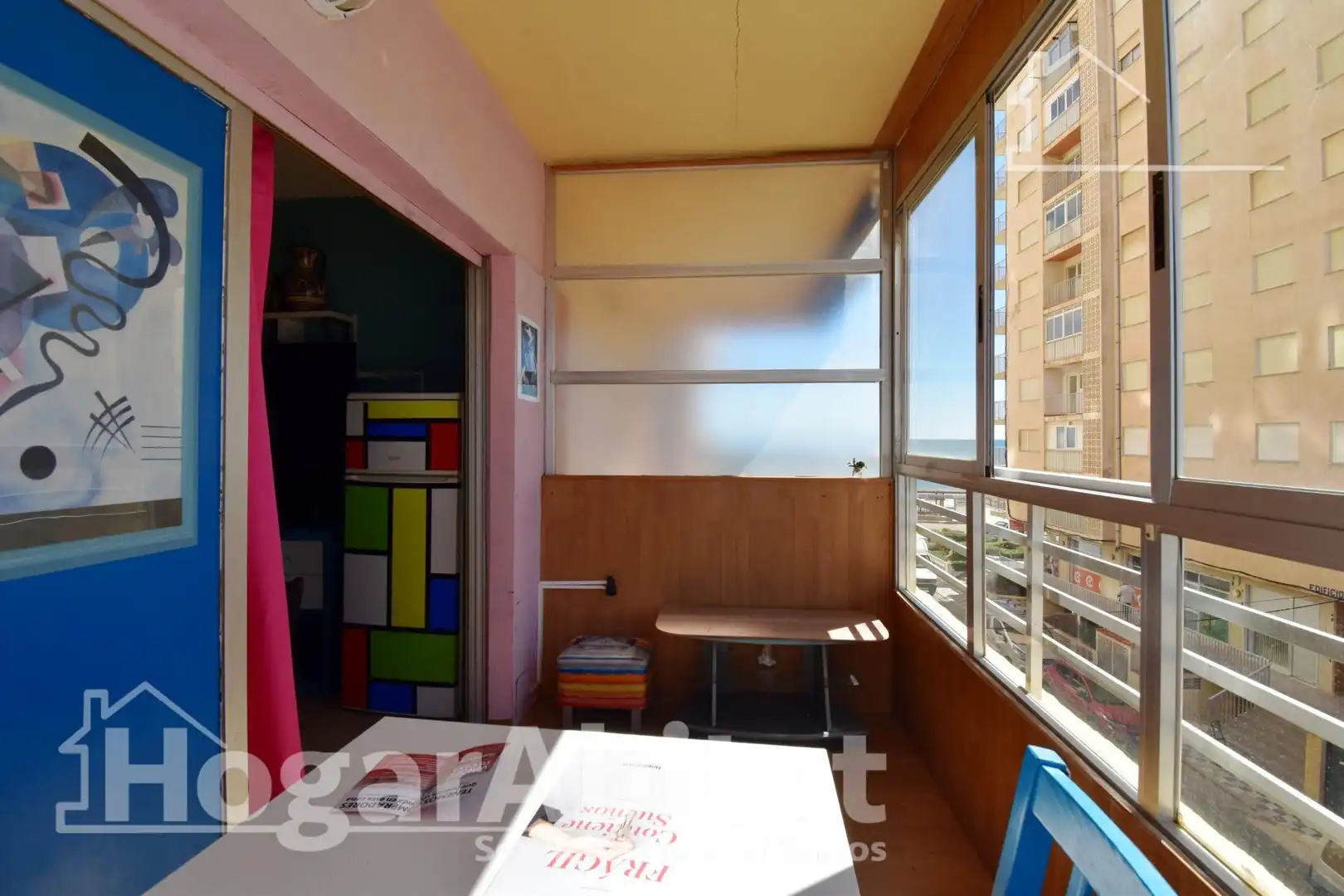 Bedroom of Flat for sale in Bellreguard  with Terrace, Furnished and Community pool
