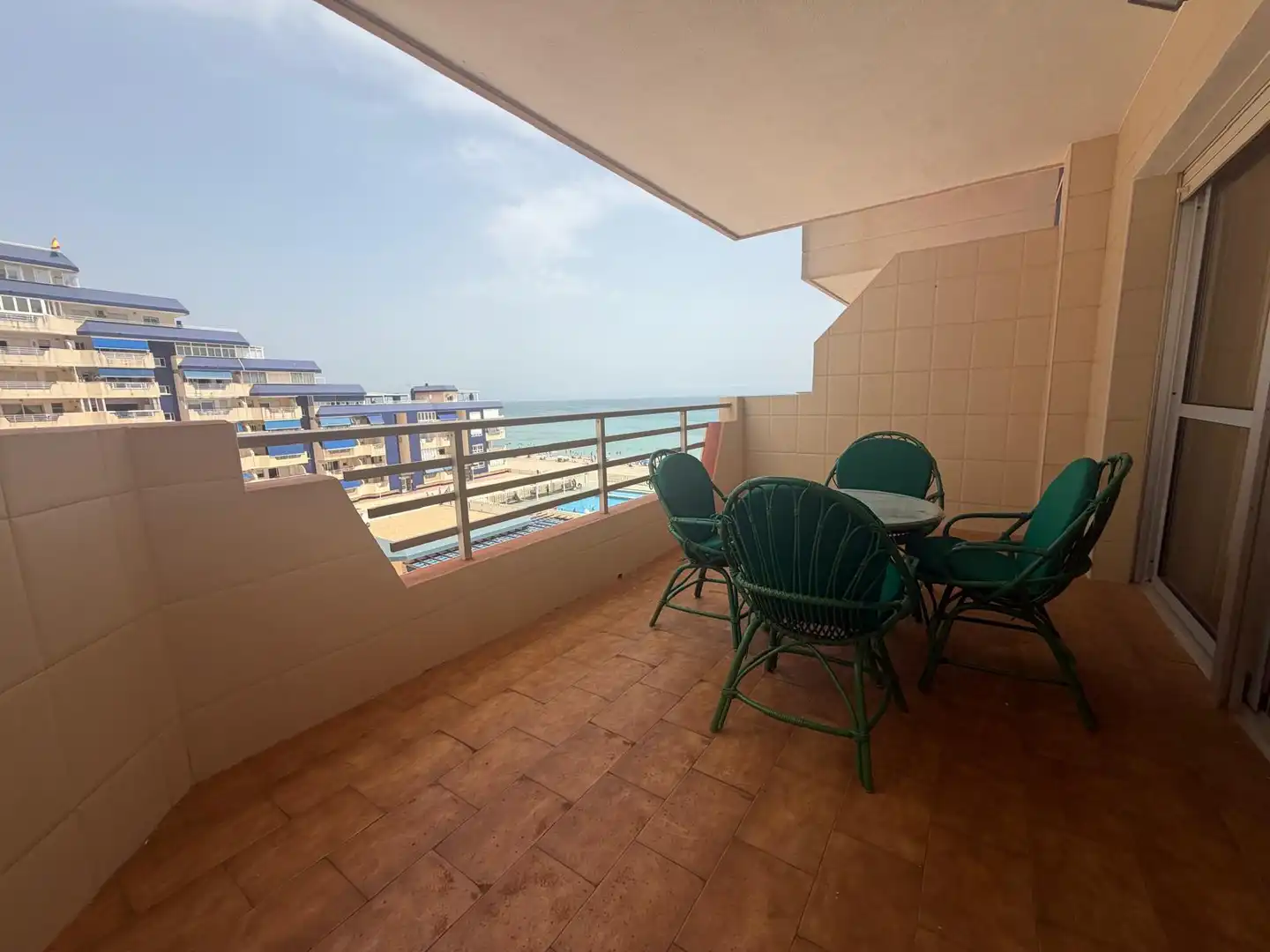 Terrassa de Apartament de lloguer en La Manga del Mar Menor amb Terrassa, Moblat i Balcó