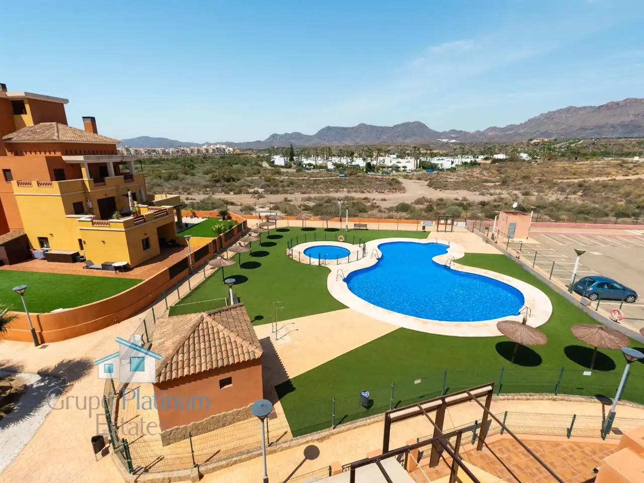 Piscina de Apartamento en venta en Pulpí con Terraza, Piscina y Amueblado