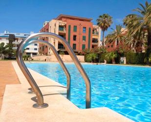 Swimming pool of Apartment to rent in Dénia  with Air Conditioner, Heating and Terrace