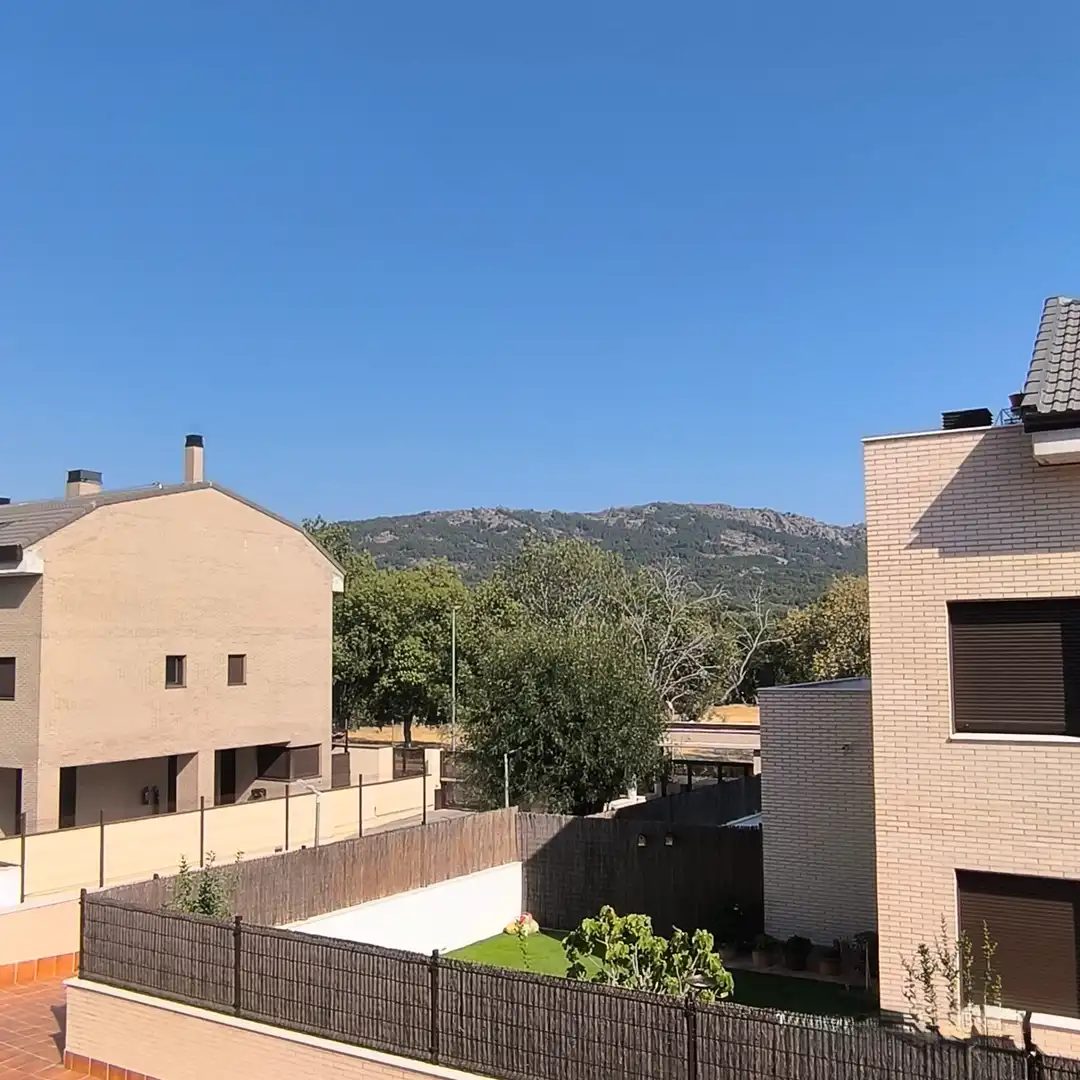 Exterior view of Flat for rent in Moralzarzal  with Heating, Terrace and Storage room