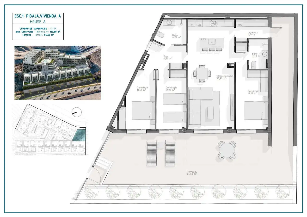 Apartament amb terrassa en venda a El Hornillo, imagen 38