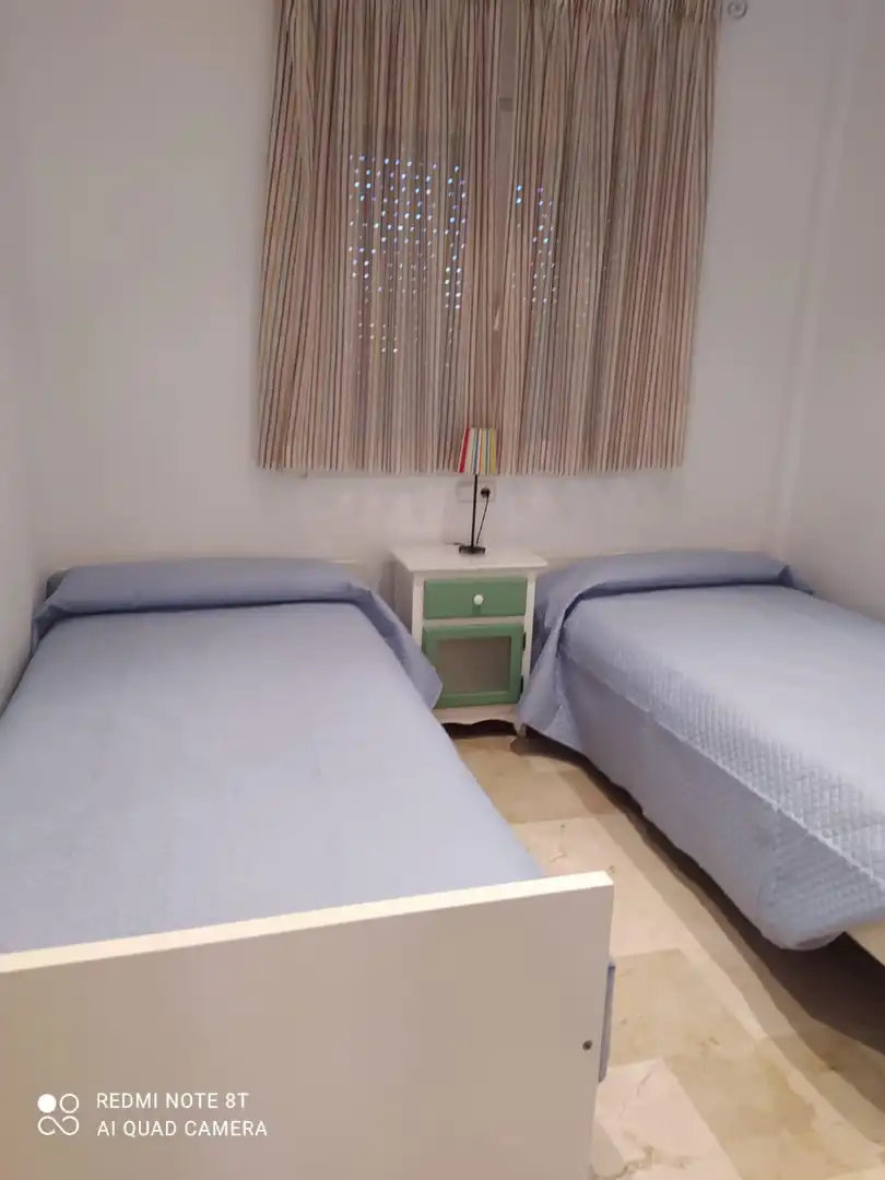 Bedroom of Flat for rent in Chiclana de la Frontera  with Air Conditioner, Furnished and Oven