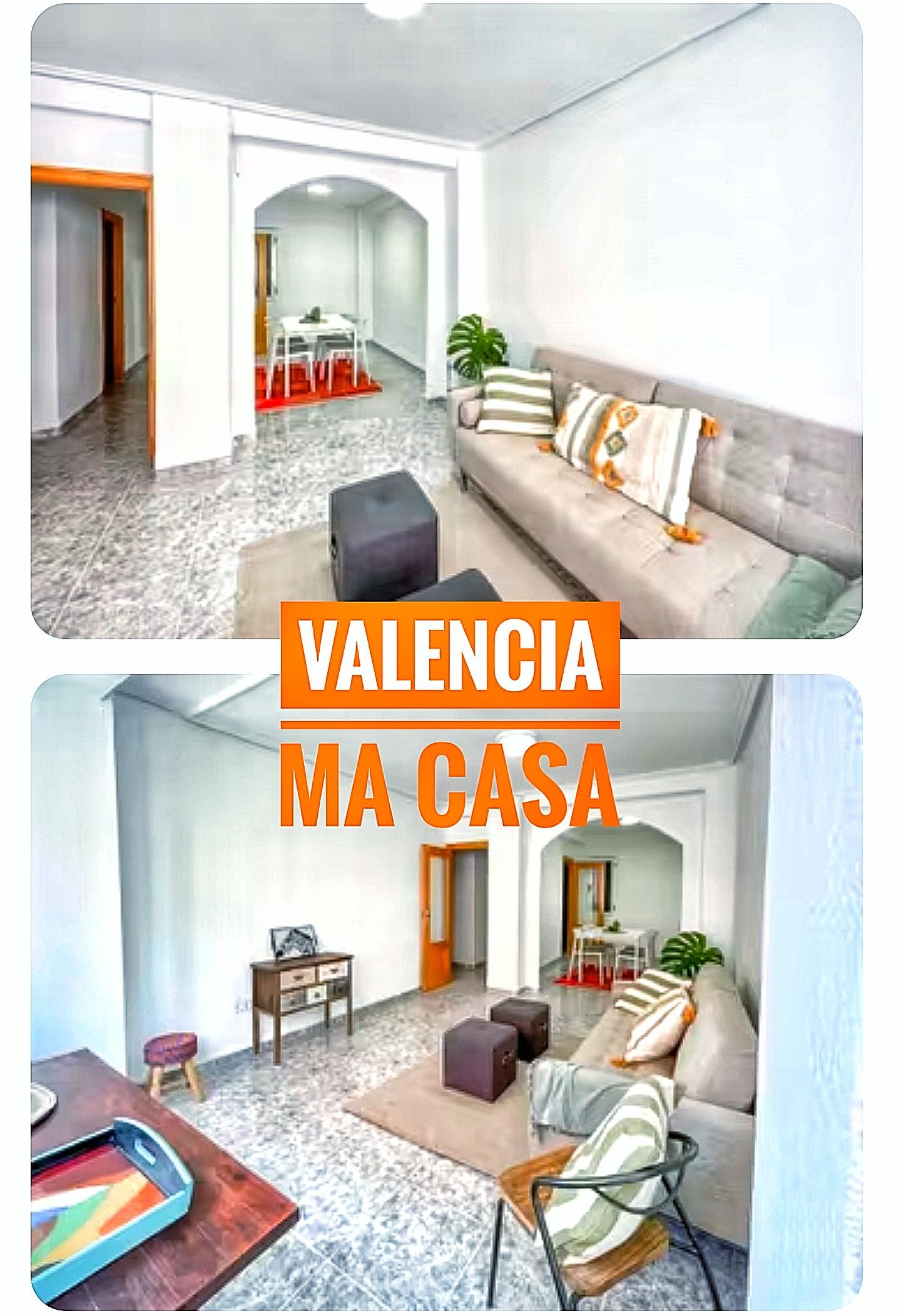 Habitación de Piso de alquiler en  Valencia Capital con Aire acondicionado, Calefacción y Amueblado