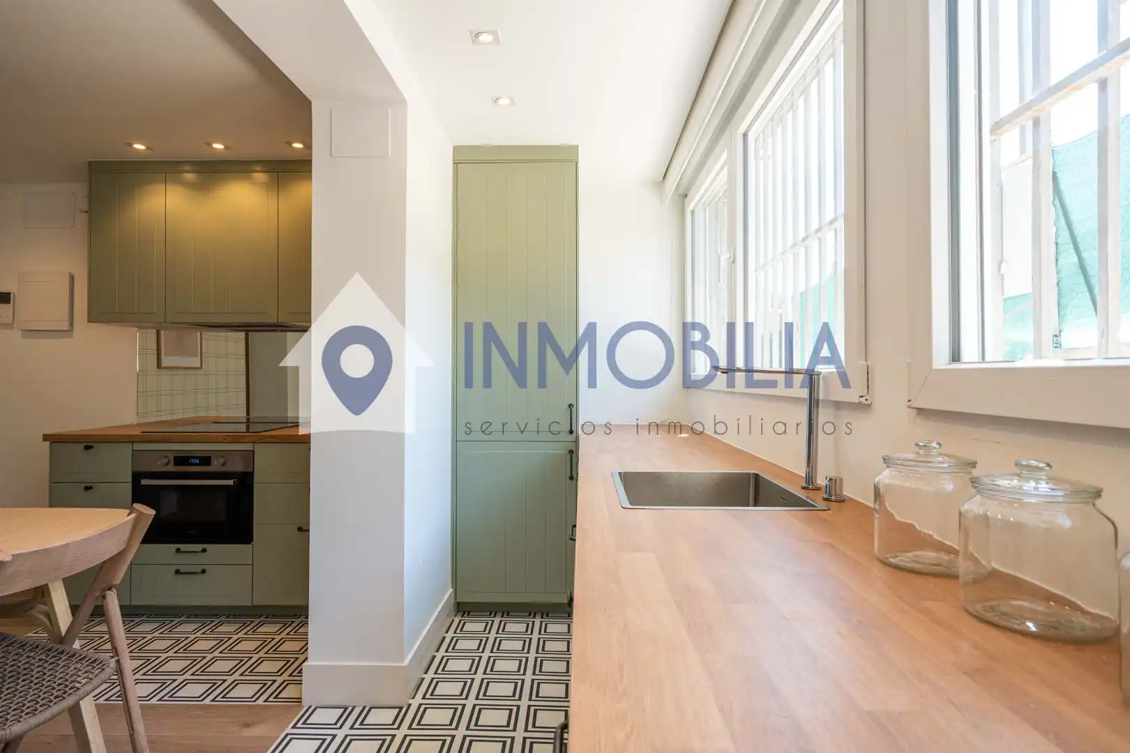 Kitchen of Flat for sale in Madrid  with Air Conditioner and Heating