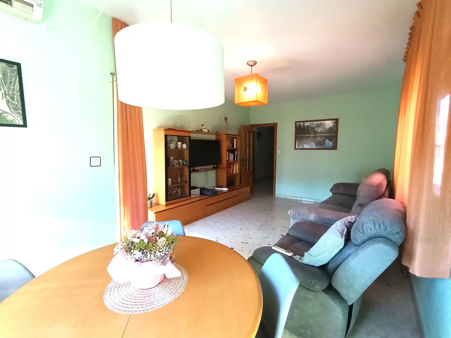 Sala de estar de Piso en venta en Totana con Aire acondicionado