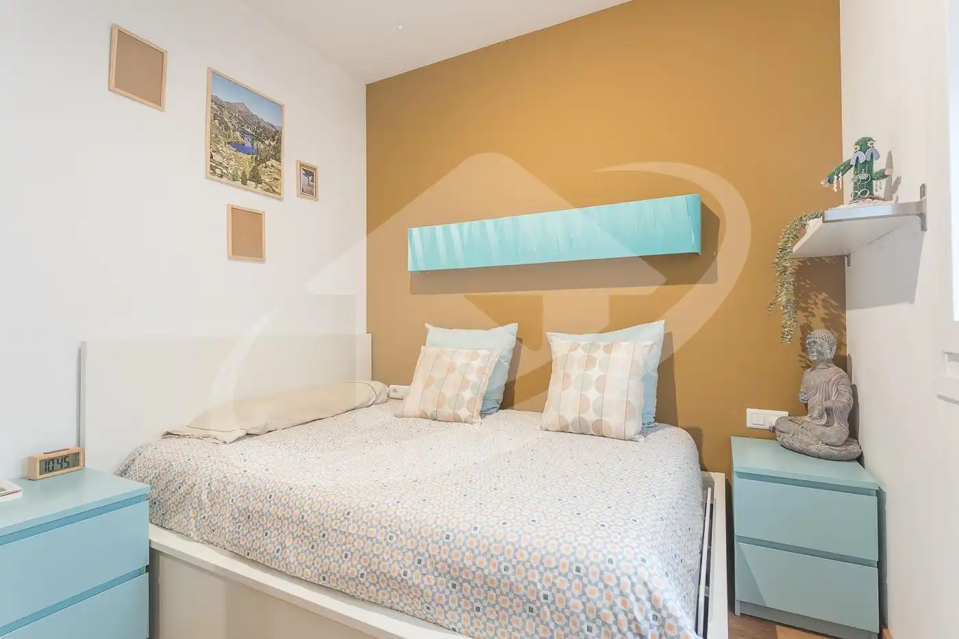 Schlafzimmer von Wohnung zum Verkauf in Sabadell mit Parkett, Terrasse und Abstellraum