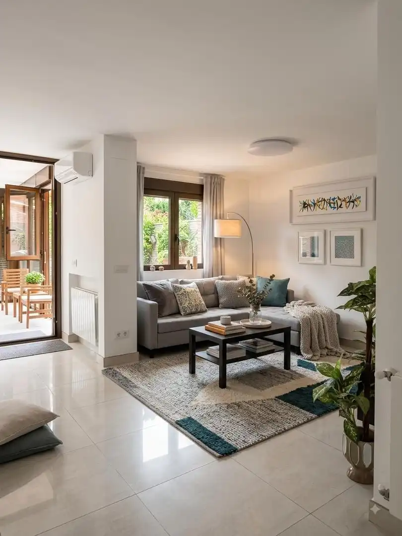 Living room of Detached homes for sale in Las Rozas de Madrid  with Air Conditioner, Heating and Terrace