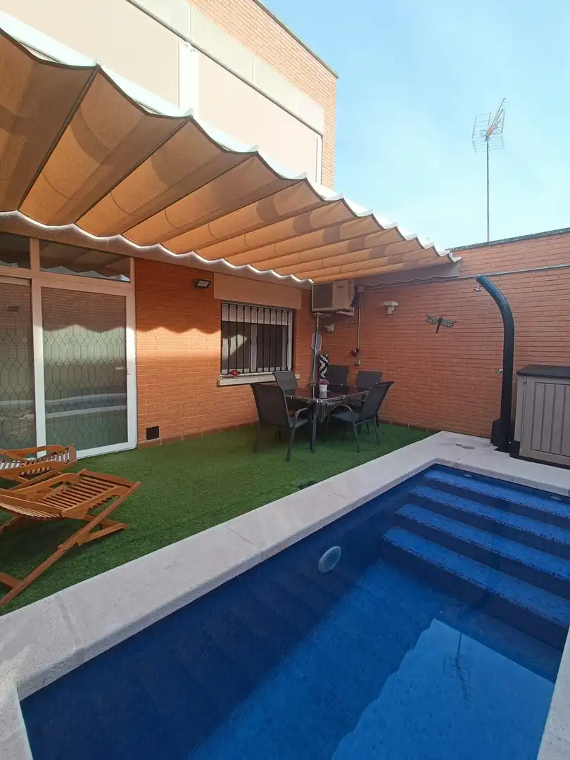 Terraza de Casa o chalet en venta en Ciudad Real con Aire acondicionado, Calefacción y Jardín privado