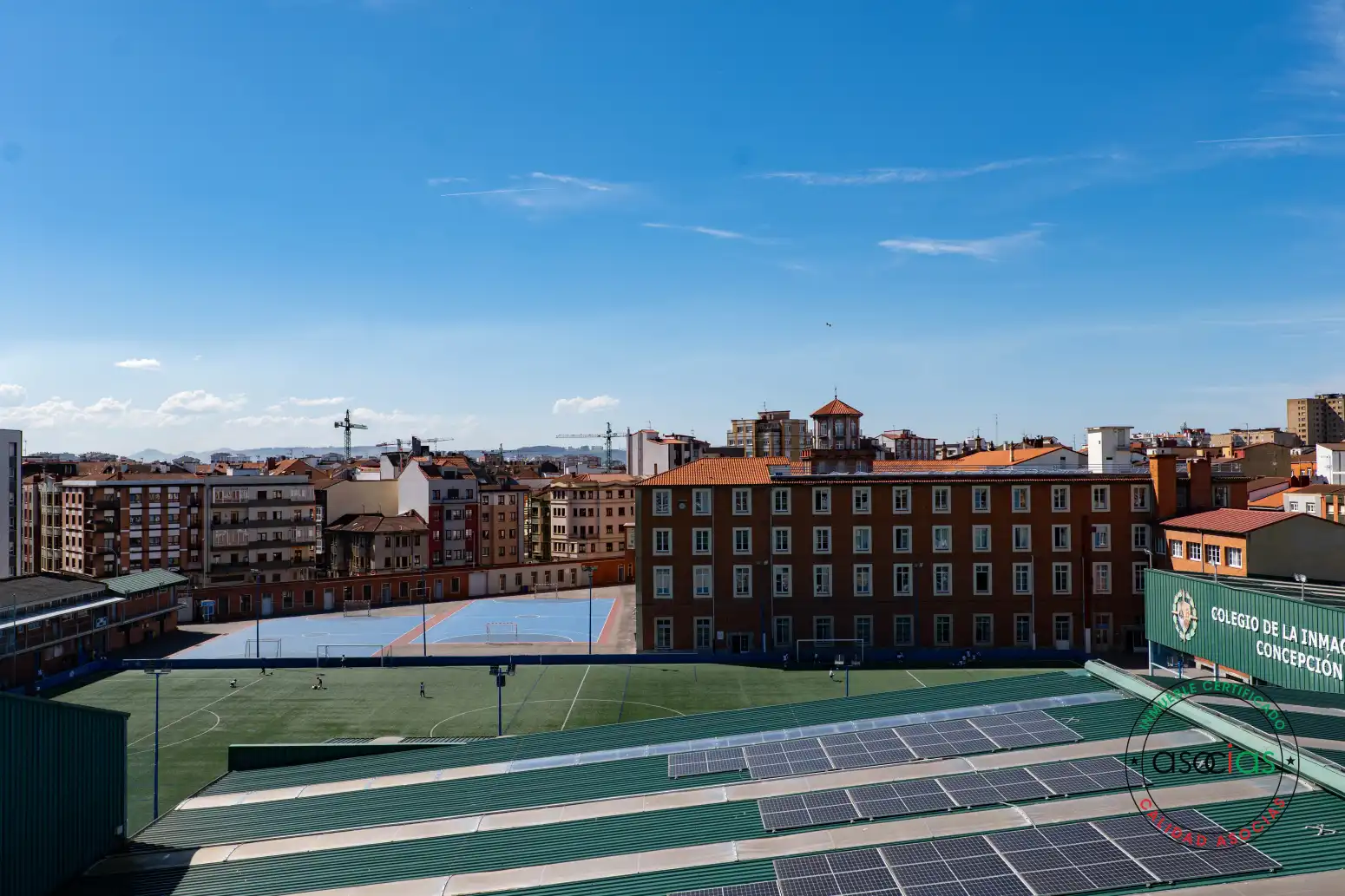 Vista exterior de Pis en venda en Gijón 